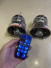 宣传车汽车12V24改装高清喊话器警报器车载警笛无线高音400W600W