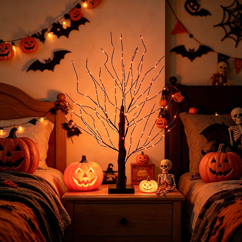 Lámpara LED con Forma de Árbol Decorativo de Plástico para Decoración de Habitaciones image 31