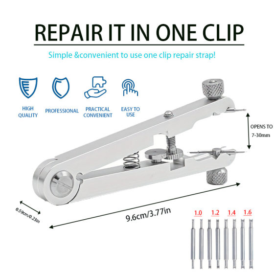 Watch Dismantling Machine 6825 Raw Ear Pliers Watch Repair Tool Raw Ear Pliers Watch Repair V-shaped Dismantling Strap Pliers Raw Ear Batch