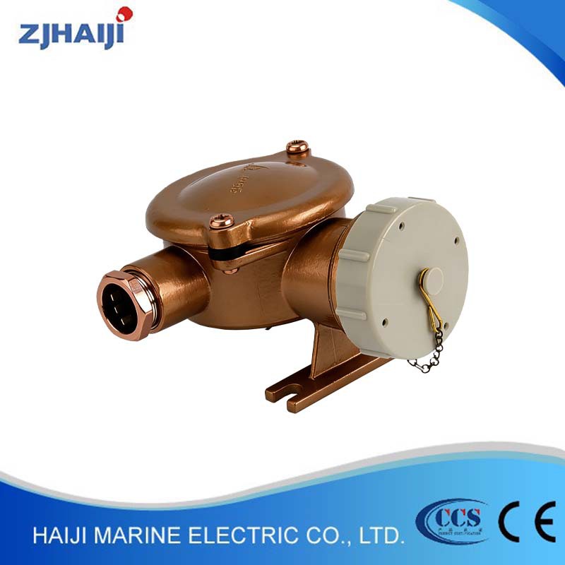 厂家直销 船用接插件 船用铜质插座CZH101