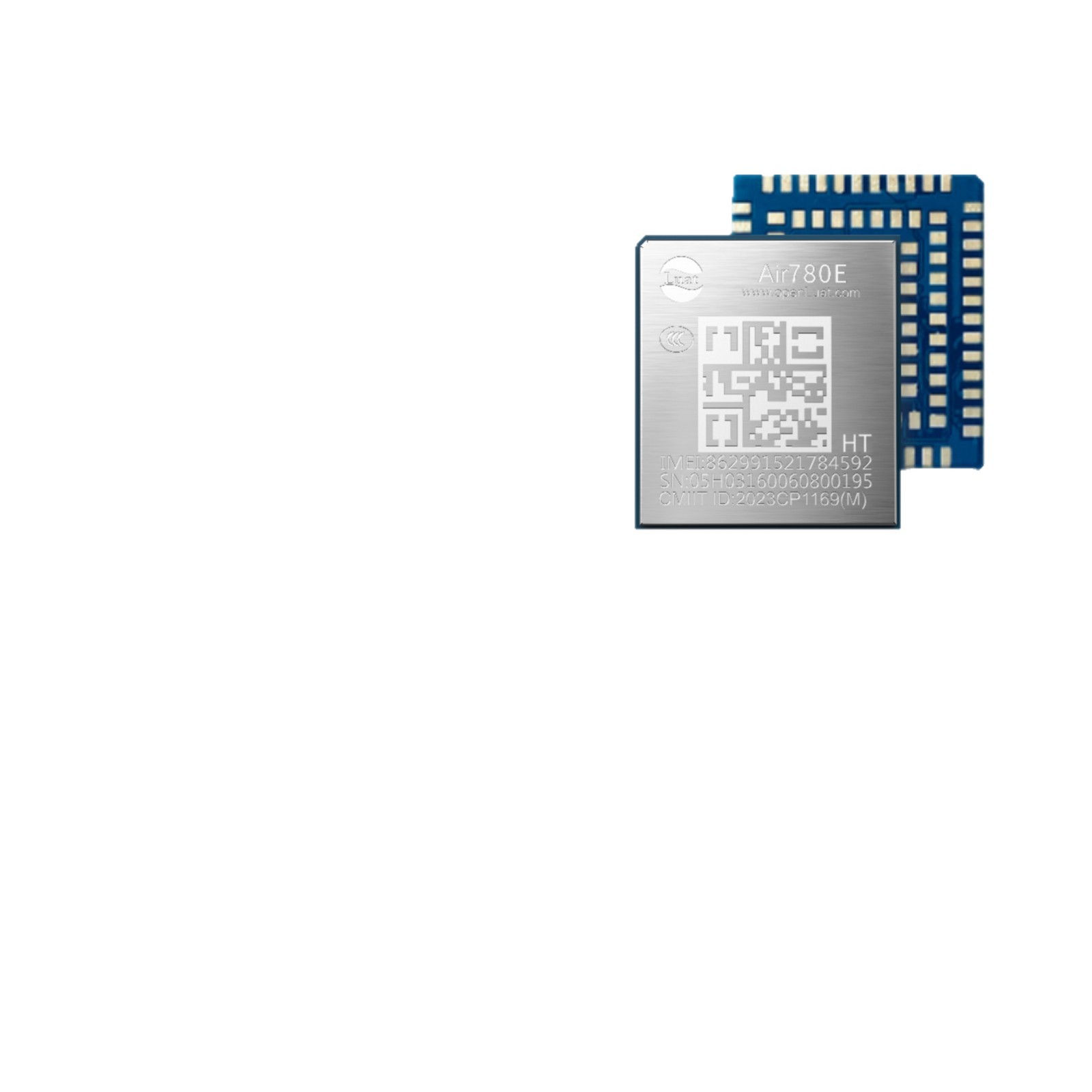 Low-Power Consumption 8Mflash Large Cache Iot 4Gcat1 Communication Module Air780Eht Supplied by Hezhou Original Factory