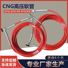 现货直发CNG压缩天然气高压软管 加气机站槽车导气卸车柱快装接头