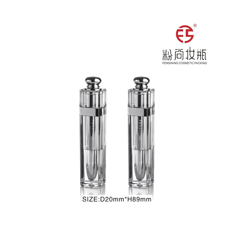 厂家直销 化妆品彩妆包材 现货供应高品质方形唇釉唇彩管