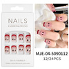 Short nail stickers for manicure, fake nails, wholesale, ready-made product