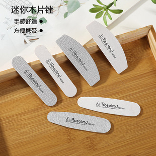 Straight Wood Skin Ultra-thin Wooden Rub File Rub Strip Nail Rub Strip Thin Nail Redressing File Nail Rub Strip