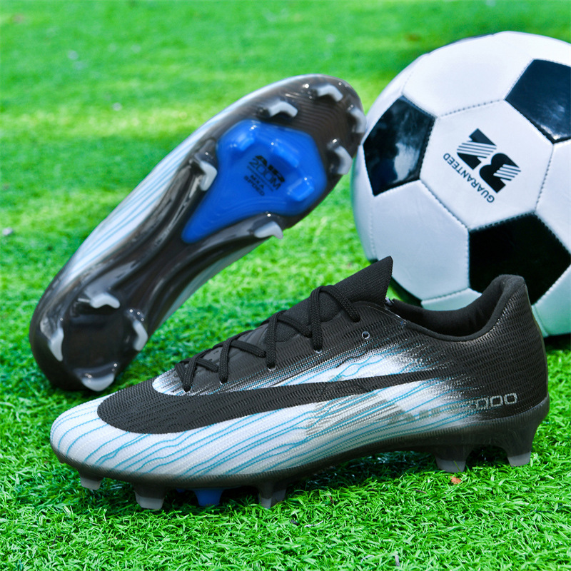 Tenis de Fútbol de Caña Alta para Jóvenes AG y Tacos TF Suela TPU y KPU Ligero para Césped Artificial image 8