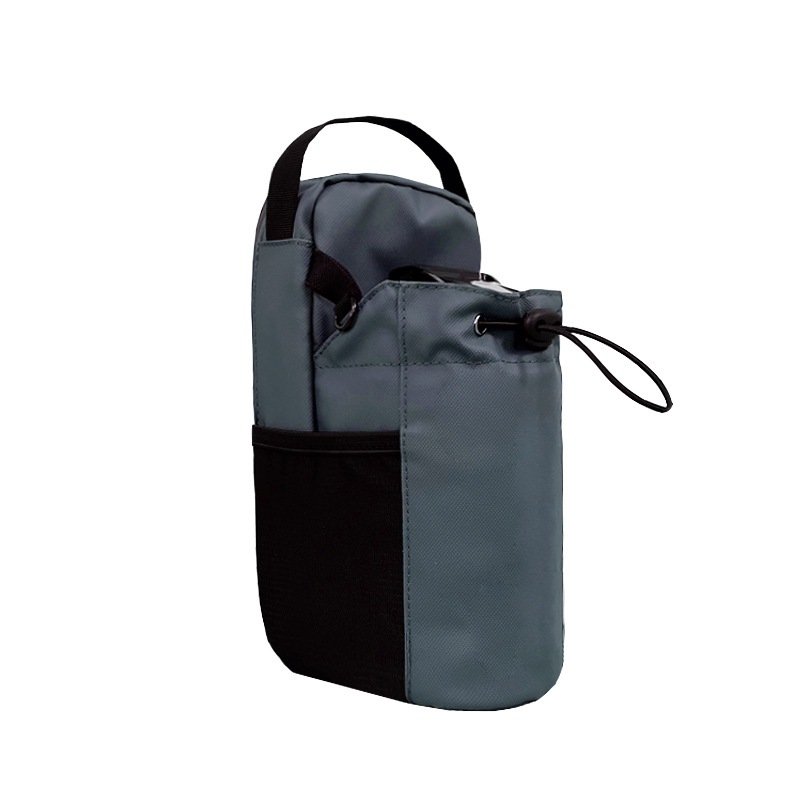 Venta caliente transfronteriza fitness paquete de olla de succión magnética taza de agua bolsa de mensajero gimnasio teléfono móvil llave bolsa de almacenamiento fuente spot