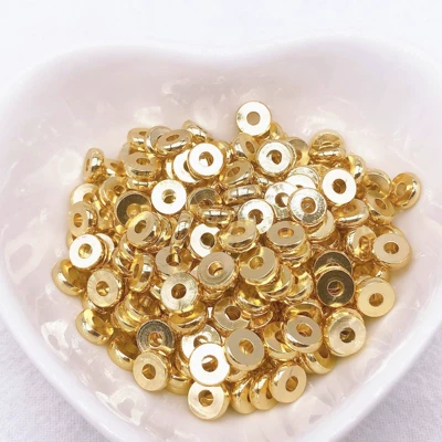 Pieces 14K Gold Bead Spacer | Zərgərlik ara hissələri - 14k-light-gold-1-pack100-pieces-3mm