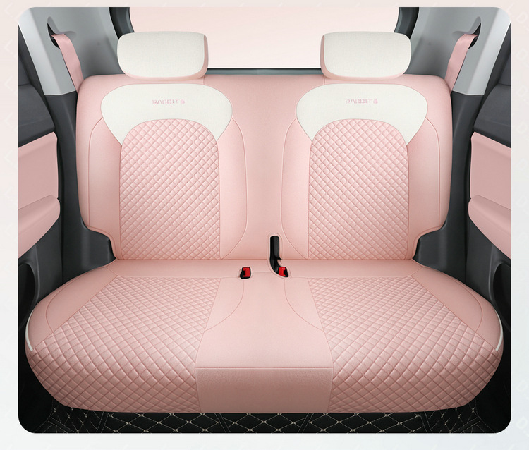 New zero run T03 special seat cover to3 four seasons GM seat cushion all-inclusive linen fabric seat cover cartoon