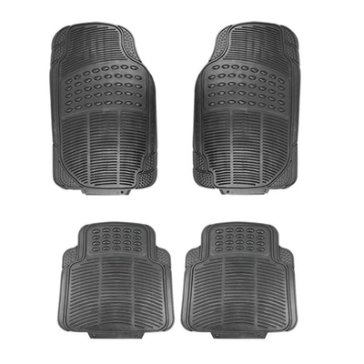 all seasons, wear-resistant, durable, non-slip, carpet-style – Universal Foot Pad - black-4-piece-set