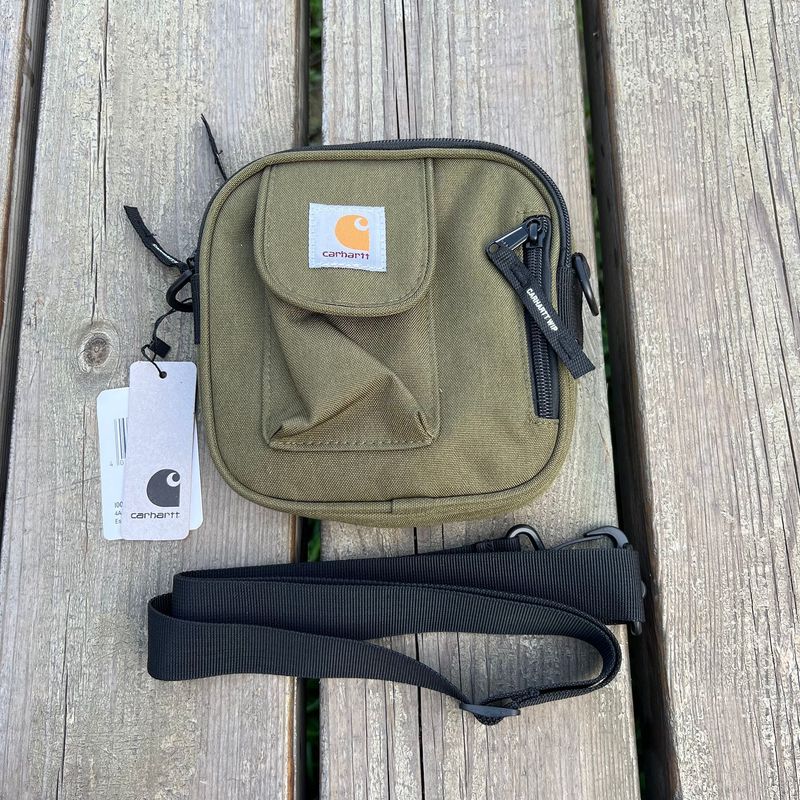 CARHARTT WIP ESSENTIALS BAG カーハート スモール スクエア バッグ クロスボディ ショルダーバッグ|undefined