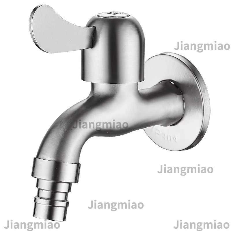 Grifos de acero inoxidable 304 lavadora Grifos especiales de piscina de trapeador alargado Grifos domésticos 4 puntos Grifos de hervir rápidamente