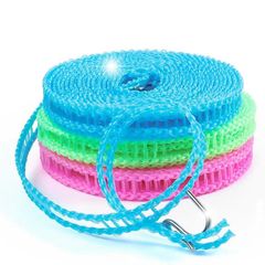 Bold clothesline indoor and outdoor punch-free clothesline windproof and non-slip clothesline drying and hanging quilt artifact