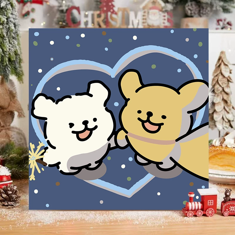 Digital acrylic, decorations, handmade, anti-stress