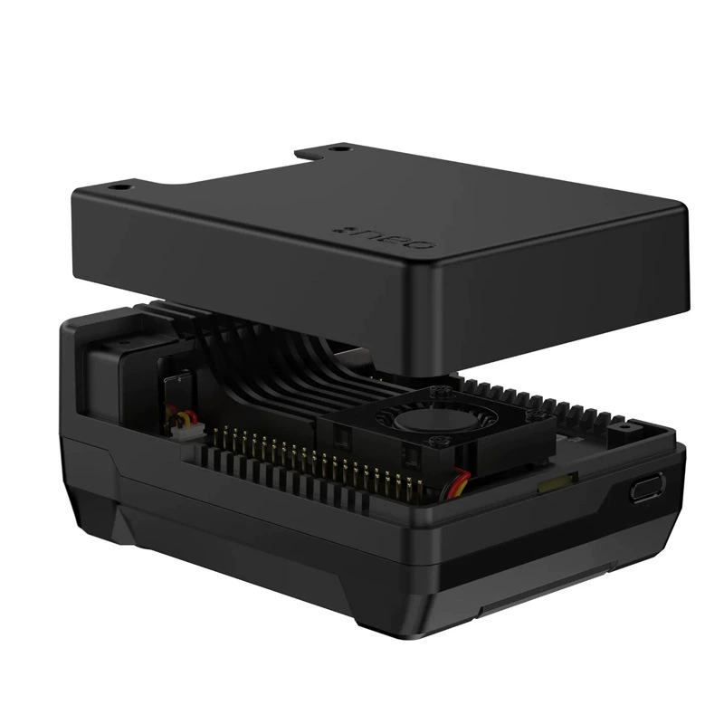 Raspberry Pi 5 aluminum alloy shell Argon NEO 5 PCIE M.2 NVME SSD solid state hard disk extension