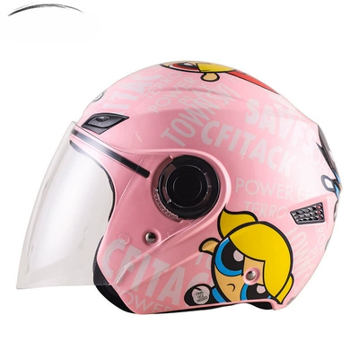 Motosiklet dəbilqələri, 3C certified electric motorcycle helmet for - little-pink-angel