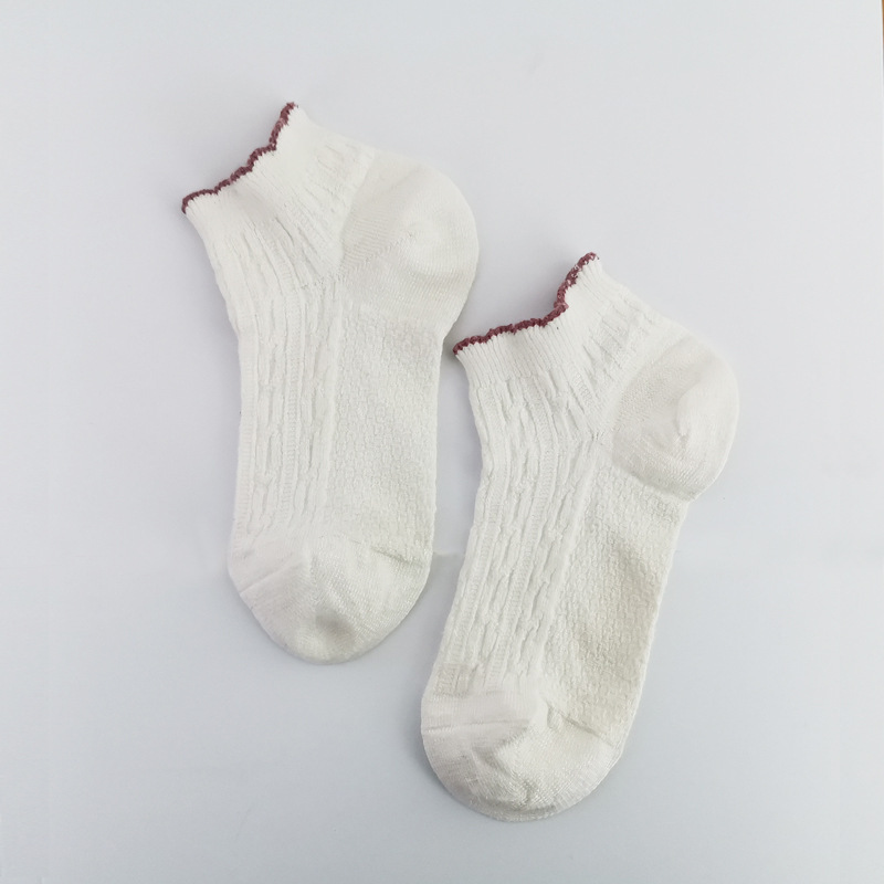 女性のレースの木の耳元の漢麻のソックスは通気性があります。|undefined