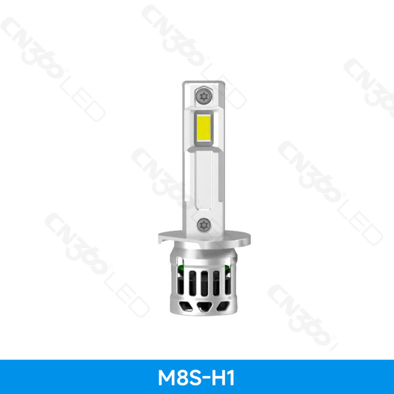 cn360 M8S款110W双风扇高亮汽车LED大灯一体直插安装简单H4H7H11|undefined