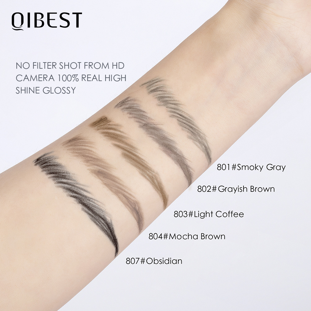 carina QIBEST Triangle Double headed Eyebrow Pen is extremely thin, smooth, not easy to remove makeup. Beginner's waterproof,_voghion.com