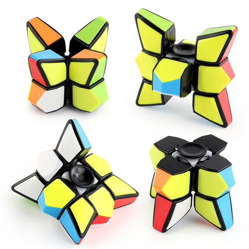 Pan-new size first-order fingertip spinner special-shaped Rubik's Cube smooth rotation decompression Rubik's Cube vent decompression Rubik's Cube toy