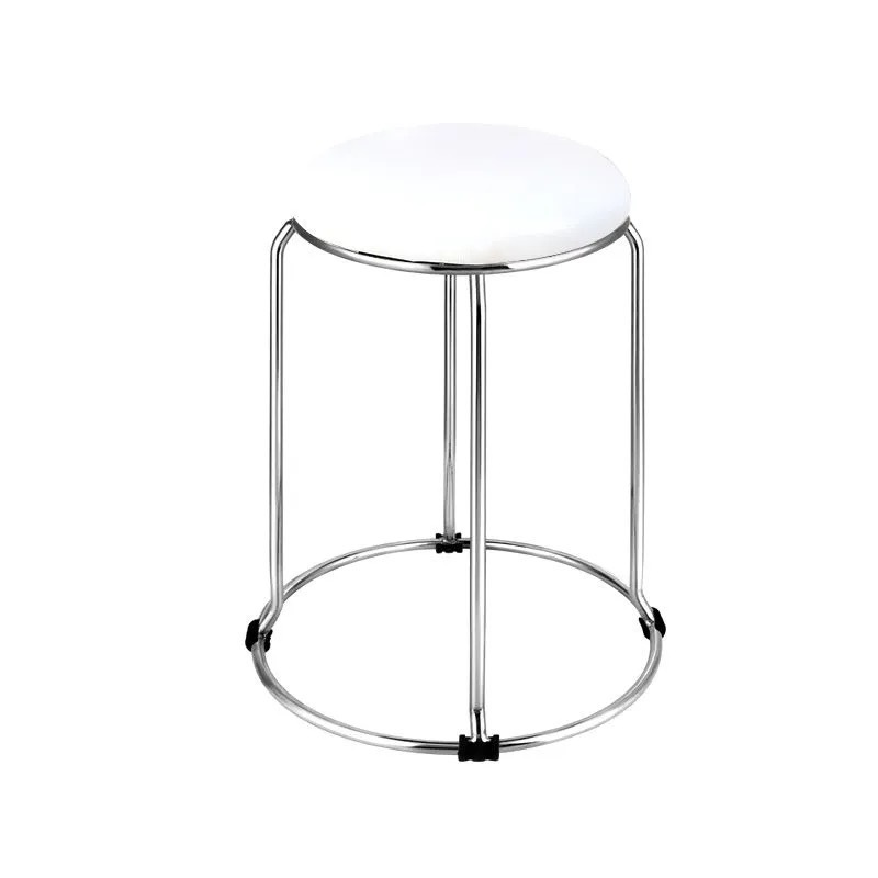 45cm 네 기둥 고광택 푸 화이트 특대 10호