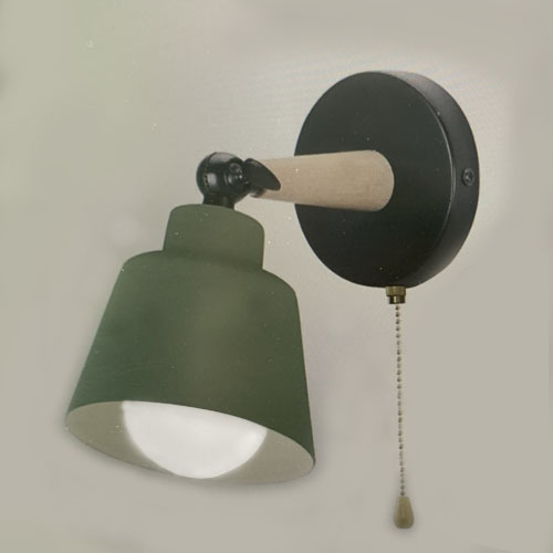 Lámpara de pared nórdica dormitorio lámpara de noche moderna minimalista comedor pasillo escaleras corredor estudio sala de estar macaron lámpara de pared