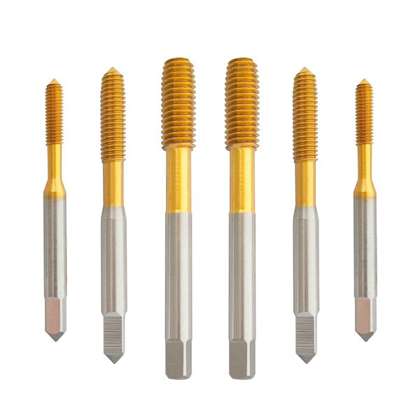 Cobalt-containing titanium-coated high-speed steel extrusion tap…