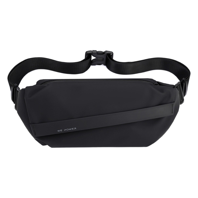 Bolsa de pecho para hombres mini bolsa de mensajero casual multifuncional de gran capacidad pequeña bolsa de hombro hip hop hebilla de succión magnética bolsa de cintura funcional