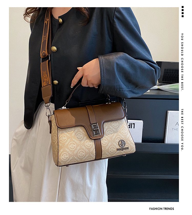 Grenzüberschreitende Damentaschen 2023 neue vielseitige kleine quadratische Taschen leichte Luxus-Textur-Handtaschen Pendler-Umhängetaschen Großhandel für Damen_voghion.com