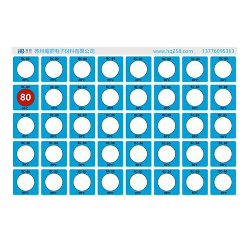 BC-80 градусы красная необратимая температурная этикетка водостойкая наклейка для измерения температуры с изменяющимся цветом цифровой дисплей наклейка для измерения температуры бумага для измерения температуры
