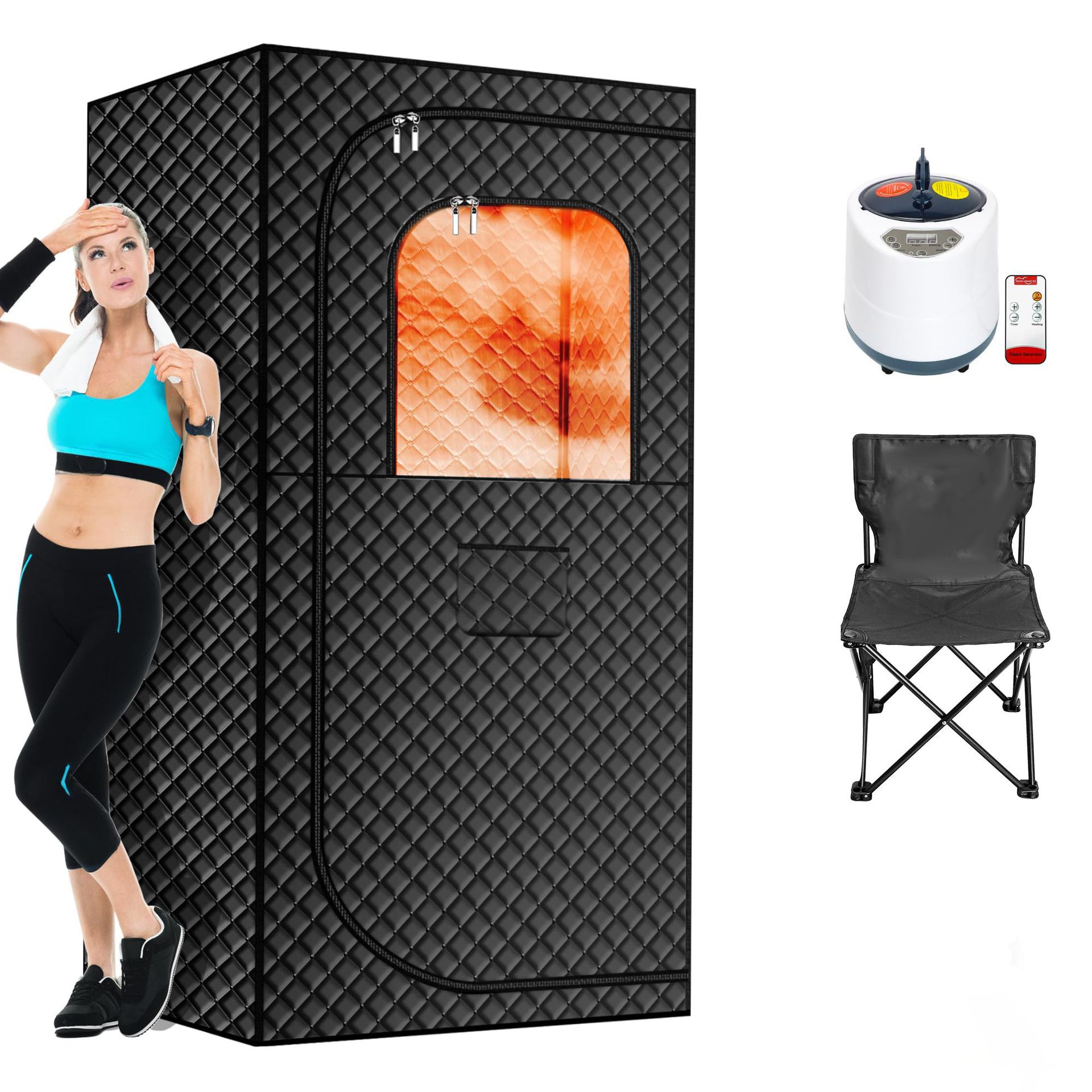 Amazon North America Hot Sweater Steambox transfronterizo hogar todo el cuerpo sauna plegable portátil Sweater Steambox