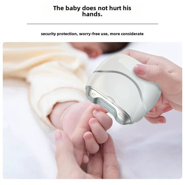 Electric Nail Clipper for Children and Elderly, Automatic Trimmer, Anti-Splash, Portable Household Nail Clipper, New