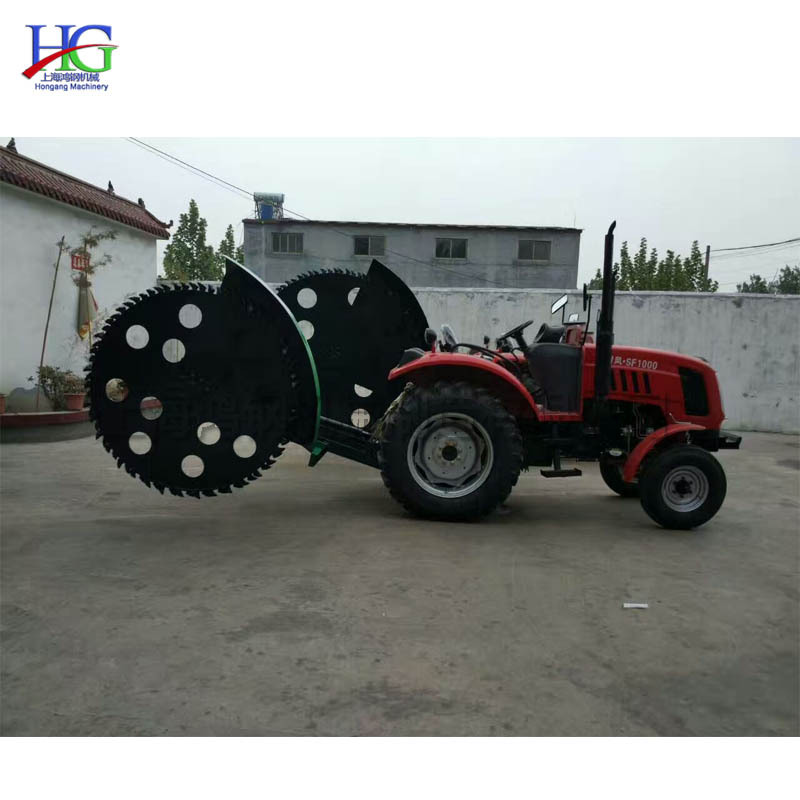 农用圆盘链条式开沟机 煤气管道沟槽开挖机 地下通讯光缆开槽机
