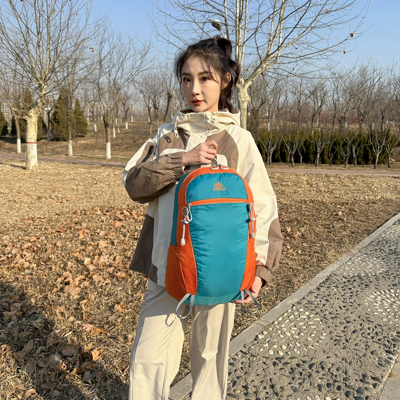 Capacious backpack for leisure for traveling for hiking, high-end