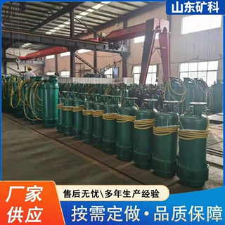 井下防爆排沙泵 BQS 耐磨潜水泵 采掘工作面污水排放设备