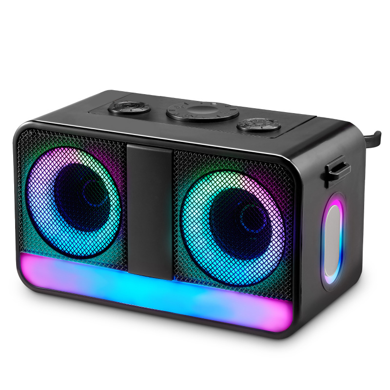 外国貿易新モデル Bluetooth スピーカー 35 ワットハイパワーオーディオ屋外サブウーファーワイヤレスマイクカード Bluetooth オーディオ|undefined