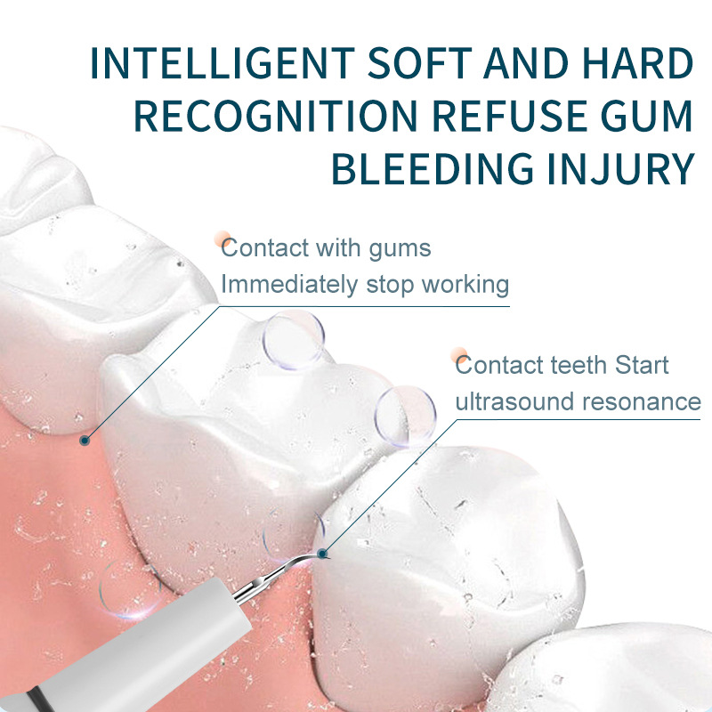 Cross-border new household dental cleaner ultrasonic oral hygiene to remove tartar and stains electric portable teeth whitening device