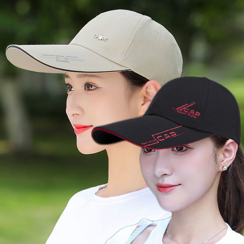 Hat Men's and Women's Summer Sunscreen Cap Outdoor Travel All-match Sunshade Baseball Cap Casual Fishing Sunscreen Cap Men's