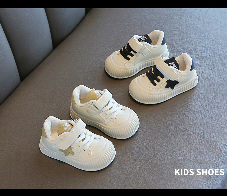 Beebikevadised ja sügisesed beebipehmed tallad, libisemiskindlad üksikud väikesed valged kingad, nahkpind, lastejalatsid_voghion.com