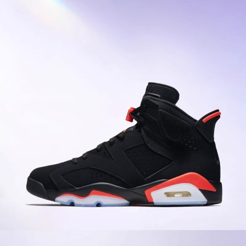 Putian Correct Version Jordan Aj6 Men's and Women's Basketball Shoes, Multiple Colors Available, 384664-060