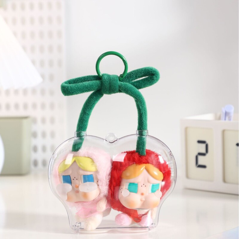 バブルマットspエナメルぬいぐるみSKULLPANDA冬楽章全透明アクリル保護カバー|undefined