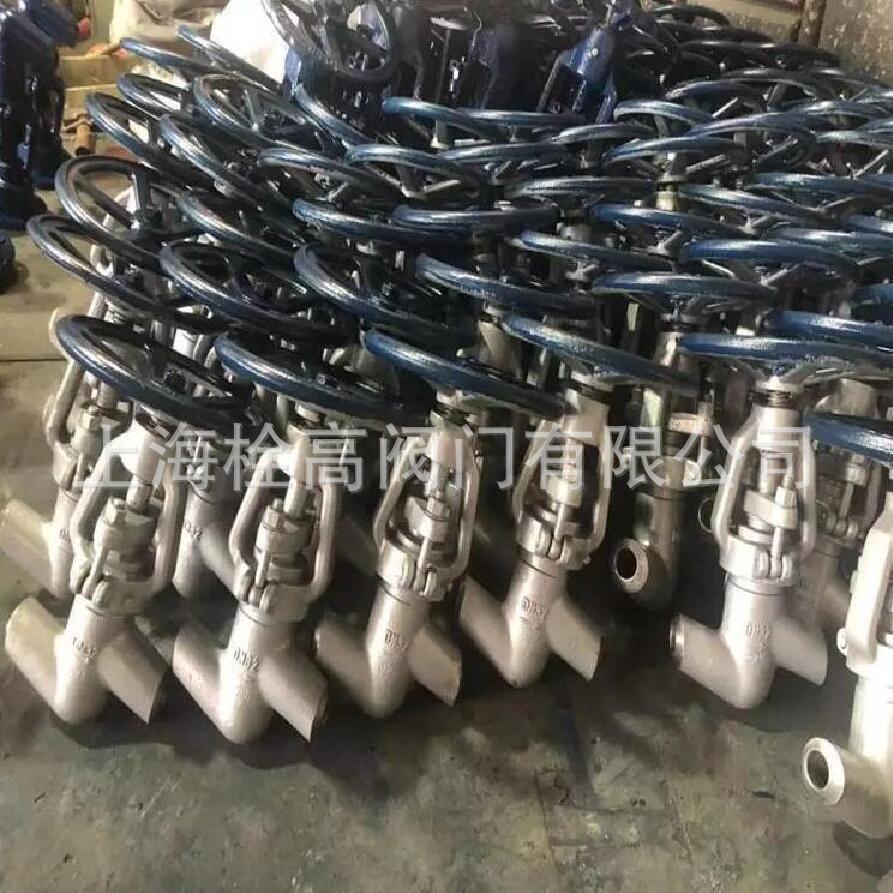 J61Y-100焊接高压截止阀 发电厂不锈钢高压焊接截止阀DN15-DN200