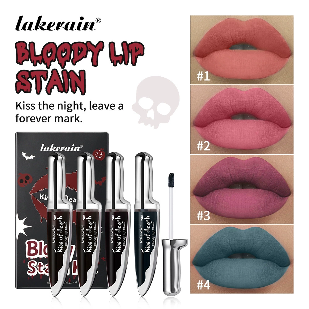 Кислота смерти лейкэрэйн кровавый тин lip stain siwang набор блеска для губ