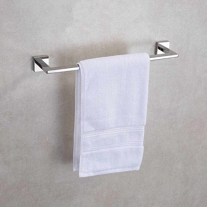 亮光304不锈钢毛巾架浴室卫生间毛巾杆纸巾架厕所壁挂毛巾环挂件