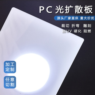 Pc Frosted Board Led Diffused Acrylic Flame-Retardant Light Board Ps Uniform Lighting Manufacturer Now Cuts New Matte Material