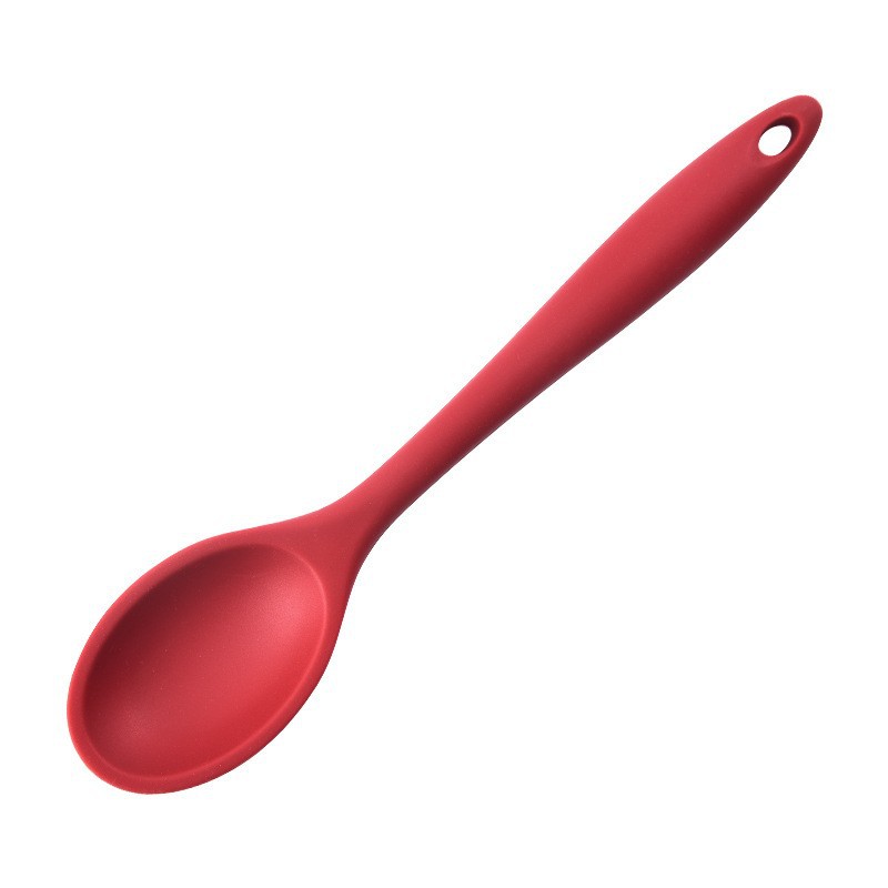 Utensilios de cocina de silicona Juego de 10 piezas todo incluido silicona espátula grande sartén antiadherente espátula de cocina traje de gachas cuchara raspador para hornear