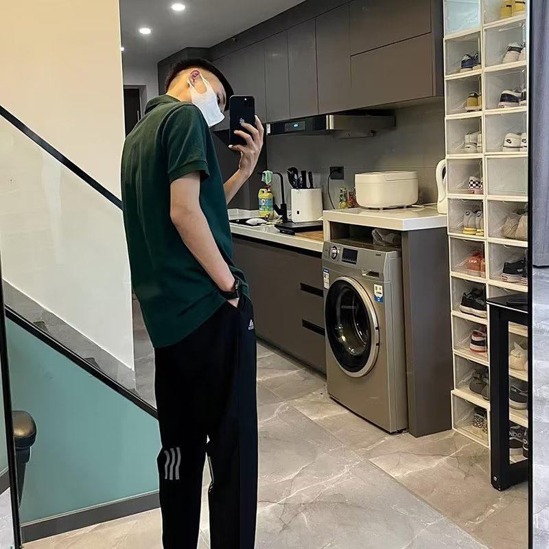 Verano 2023 nueva solapa americana de dos piezas de manga corta Camiseta polo camisa bordada casual de negocios camiseta superior