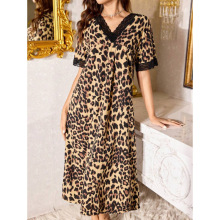 D 55810 Plus size lace home nightdress ��a�ٽz�Ҿ�˯ȹ
