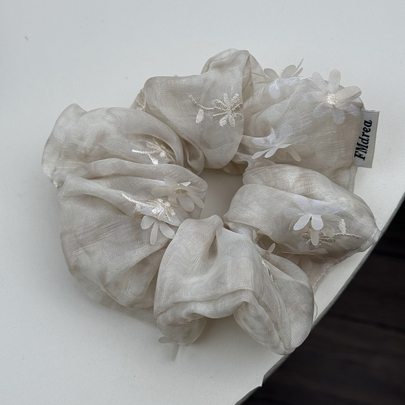 フランス式の超仙網の紗の立体の小さい花の大腸は輪の女性の気質の清新で高級感があります。|undefined
