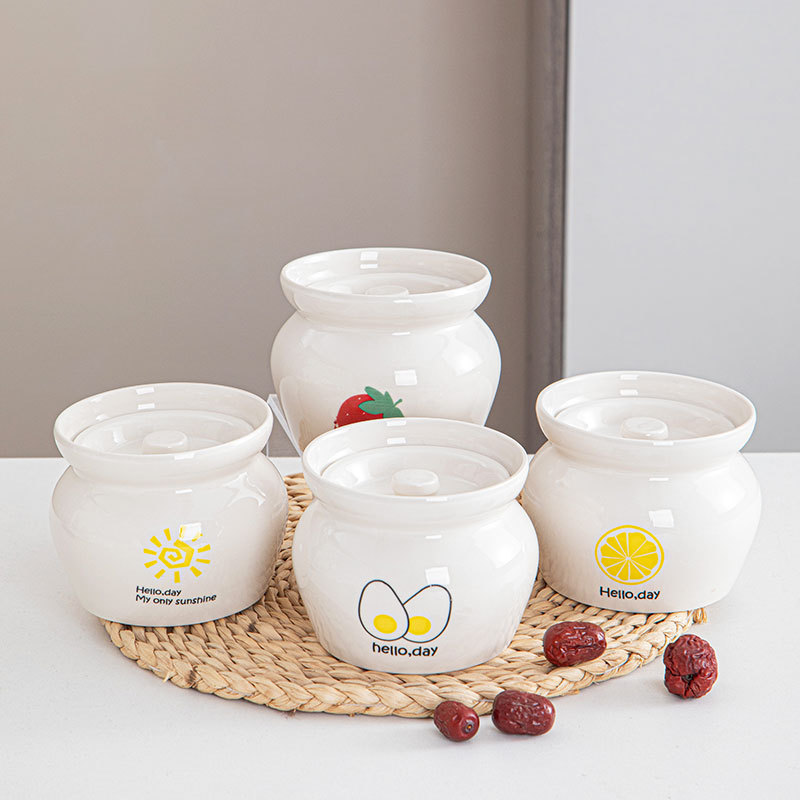 Olla de olla de barro guisada en agua, olla de estofado para una persona, olla de sopa con tapa, snacks de Shaxian, olla de sopa hirviendo de cerámica, venta directa de fábrica